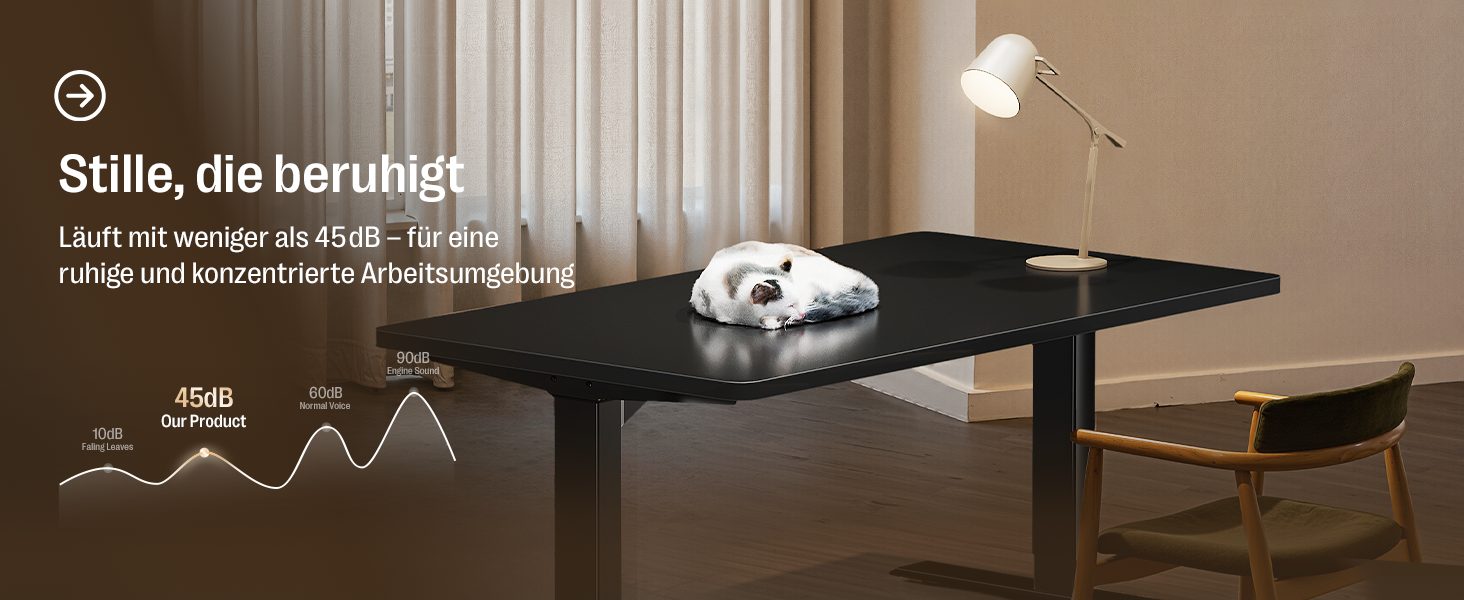 Регульований стіл MAIDeSITe S2 Pro 160x80 см: електричний, з захистом від зіткнень, чорний