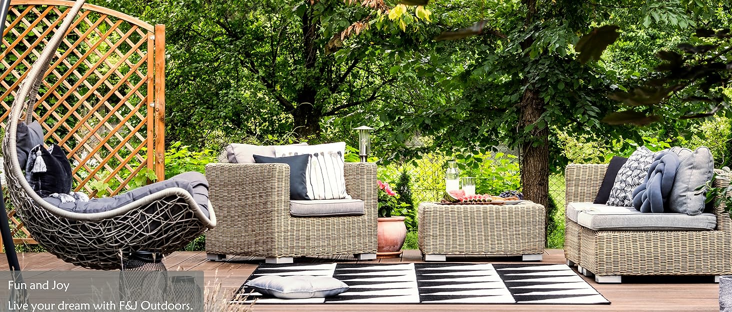 Чохол захисний для садових меблів F&J Outdoors, круглий, бежевий 158x70 см, водонепроникний, від сонця, снігу та дощу