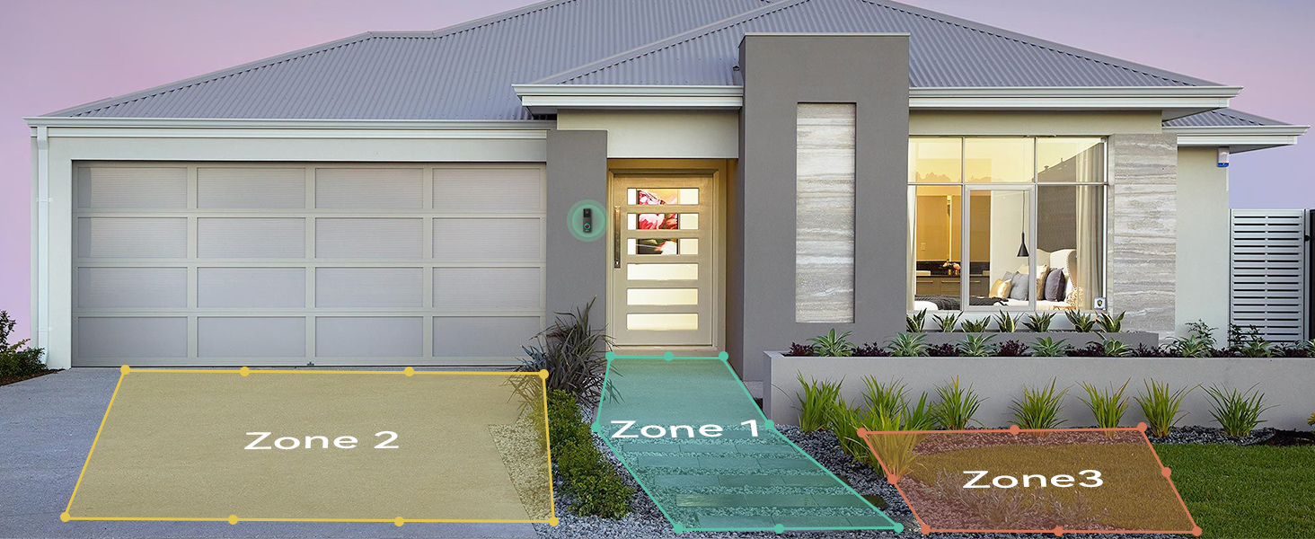 Відеодзвінок CPVAN з Wi-Fi, 2K HD камера, бездротовий, з PIR-датчиком руху, 2-сторонній аудіо, підтримка Alexa, SD-карта та хмарне сховище