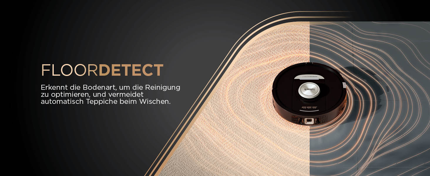 Робот-пилосос та миючий робот Shark PowerDetect RV2800ZEEU: 2-в-1, самостійне очищення, LiDAR-навігація, керування через додаток, чорний