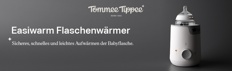 Tommee Tippee Easiwarm - Електричний підігрівач для пляшечок та дитячого харчування, білий