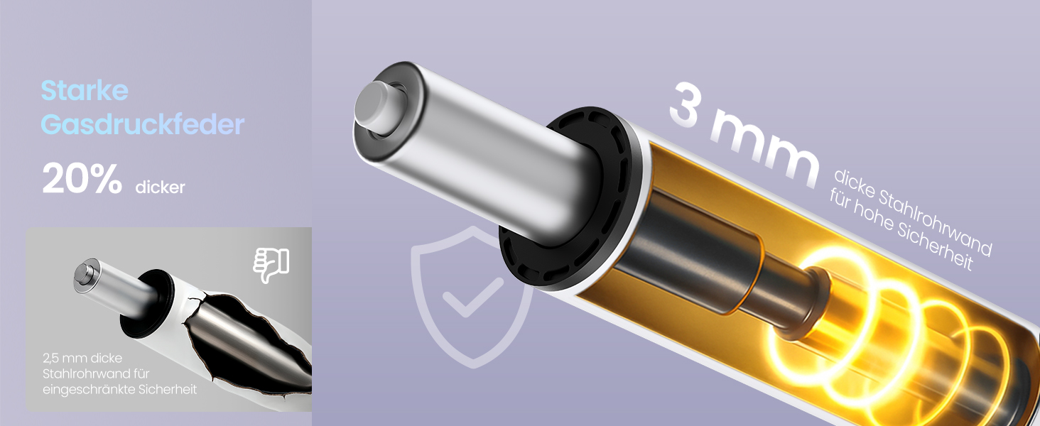 Офісний стіл SONGMICS: ергономічне крісло, ігровий стул, регульована поперекова підтримка, підголовник, підлокітники, для різного зросту, до 150 кг, OBN067BH01 (Верблюжий + Хмарний білий)