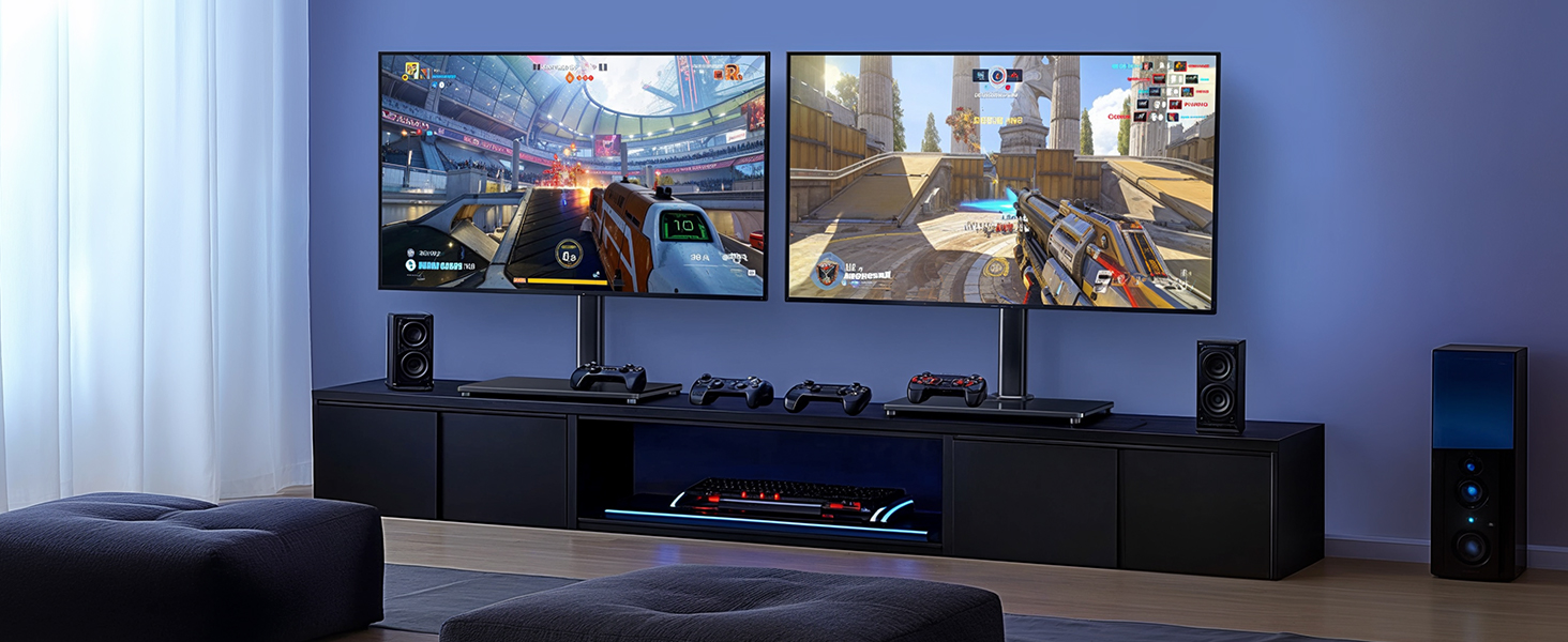 Настінне кріплення для телевізора AM Alphamount поворотне, 24-60 дюймів, LED/OLED/LCD, до 45 кг, VESA 400x400 мм, регульована висота