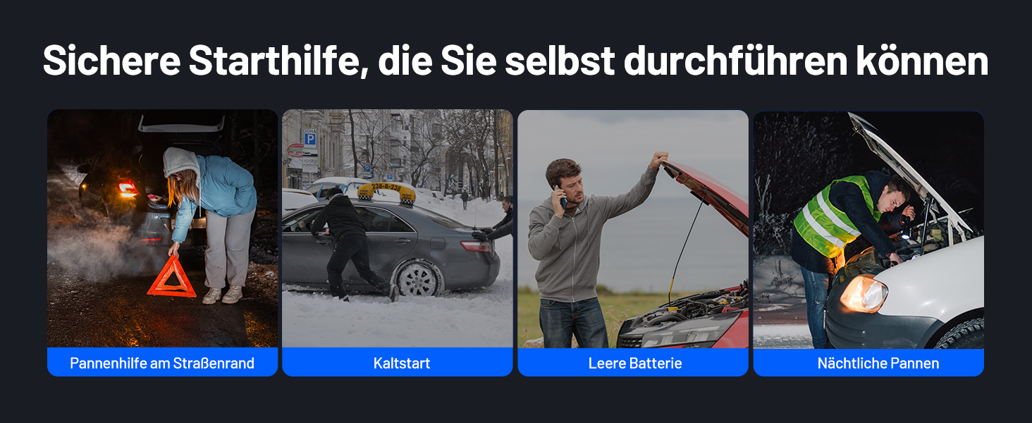 Powerbank TOPDON JS3000 для авто: пускова станція, 24000mAh, 12V, для бензинових та дизельних двигунів (до 9.0L/7.0L)