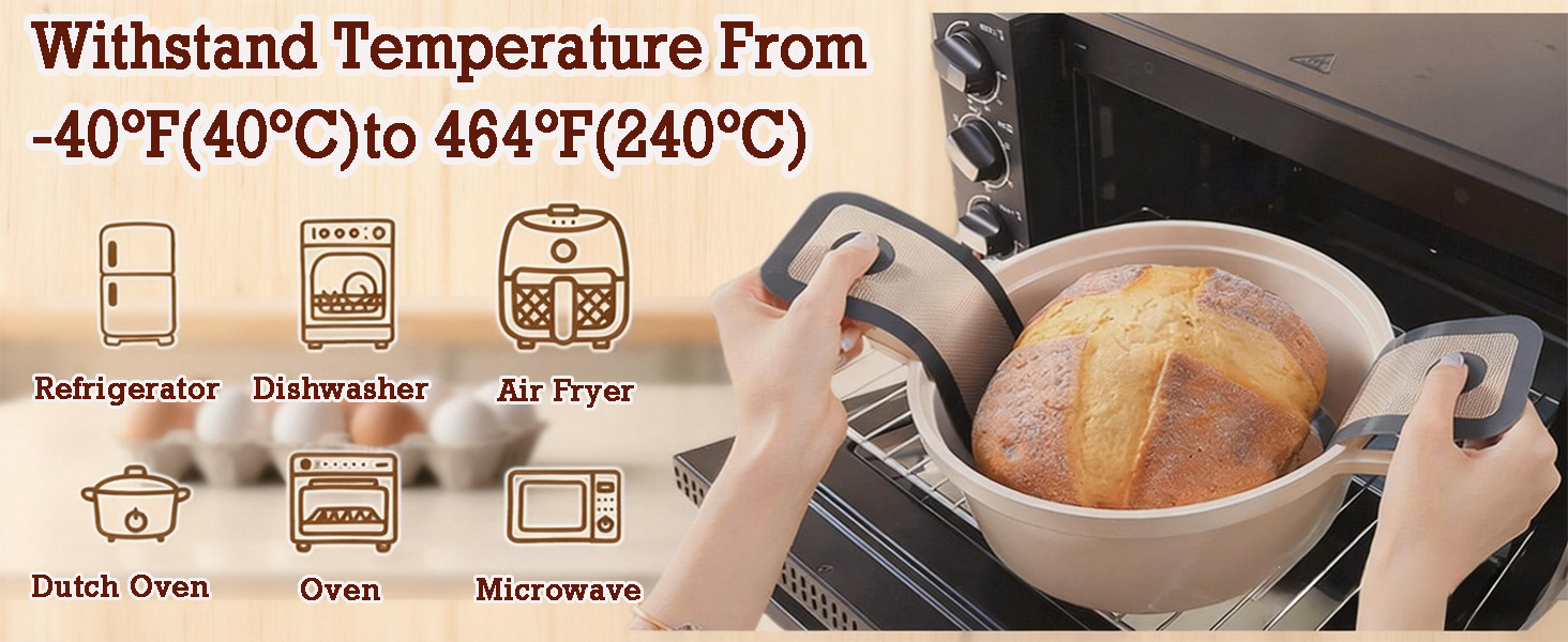 Набір для закваски Sauerteig: 650 мл скляний контейнер для бродіння, силіконові корзини для бродіння (круглі та овальні), 30-ти елементний набір для випікання хліба, легко миється та зберігається. Ідеальний подарунок для початківців та досвідчених пекарів.