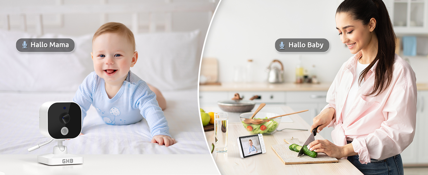 Відеоняня GHB з камерою 5