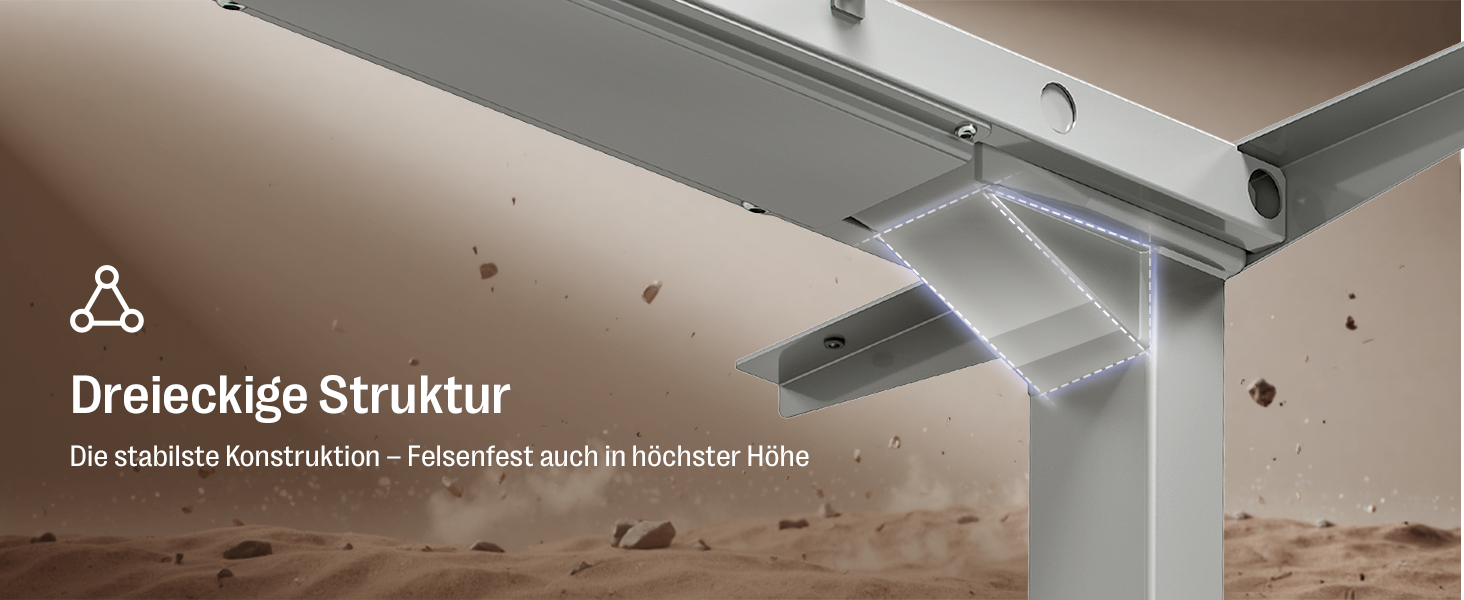 Електричний регульований стіл MAIDeSITe S2 Pro 140x70 см, білий каркас + вінтажний коричневий, вантажопідйомність 160 кг, з захистом від зіткнень