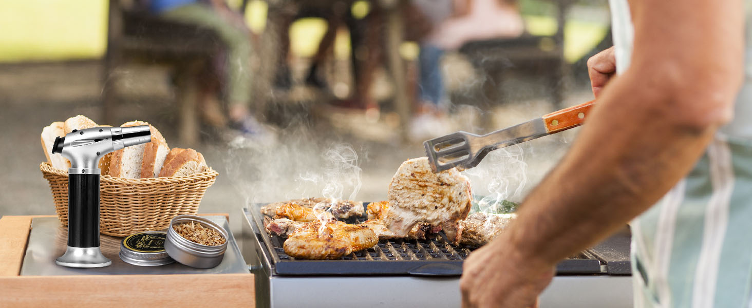 Набір для копчення коктейлів CWLAKON: для віскі, бурбону, Old Fashioned (з 6 дерев'яними стружками)