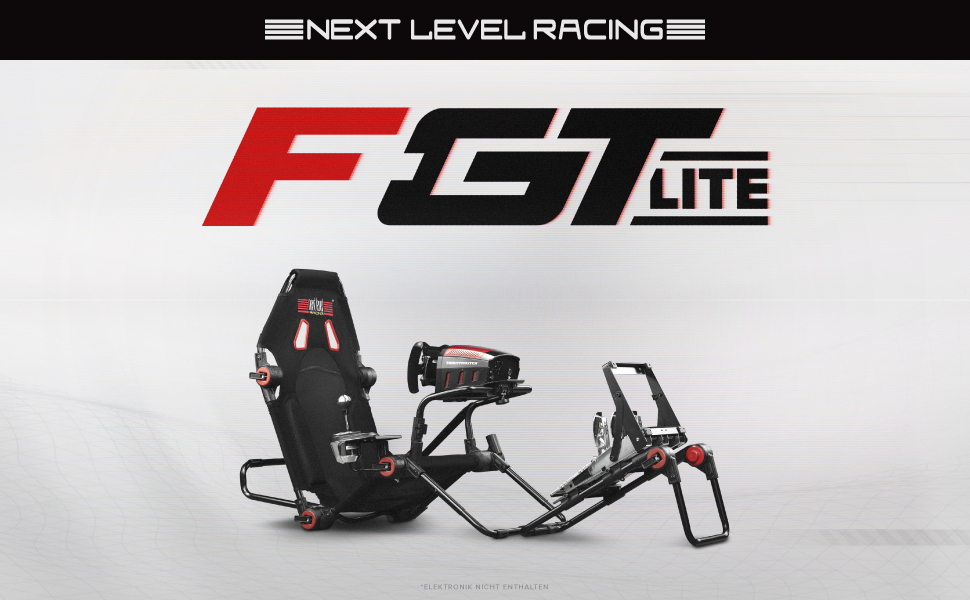 Симулятор гоночного кокпіту Next Level Racing F-GT Lite - складаний, для ігор