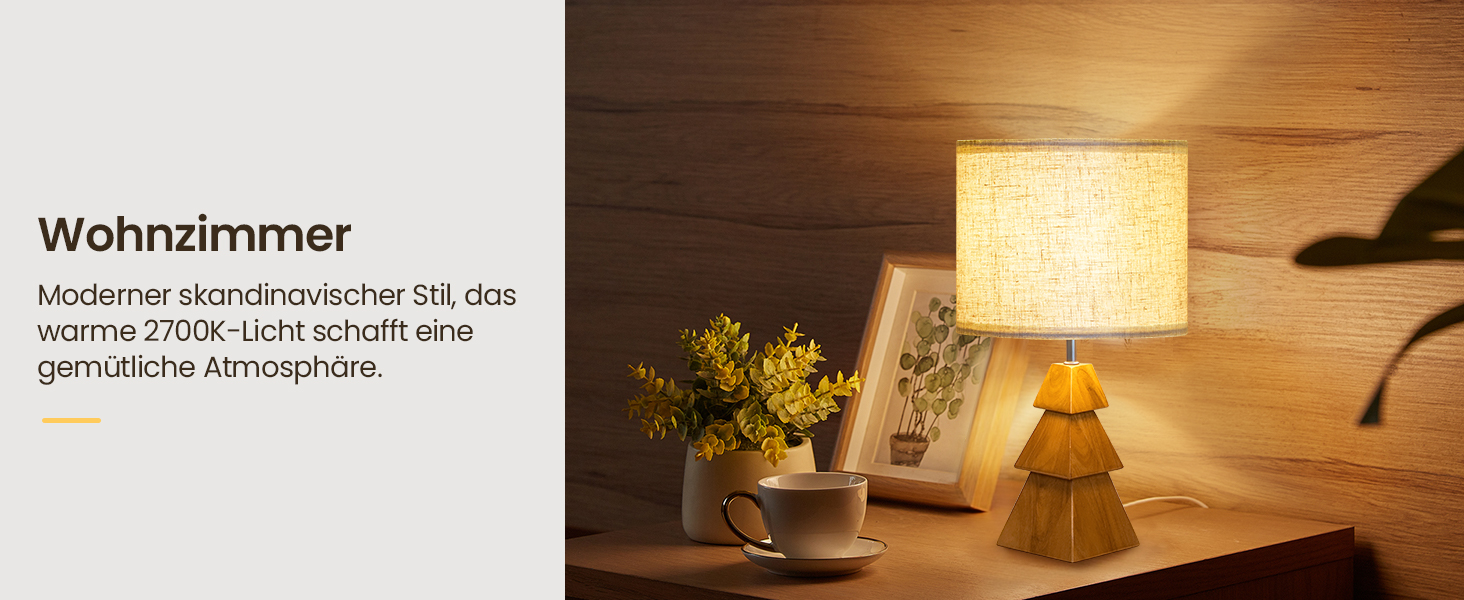 Дерев'яна настільна лампа GOEBLESON для спальні, вітальні, готелю. Сучасний дизайн, тепле світло 2700K, E27, подарунок. Модель ZME07TLD05N1 (у вигляді дерева)