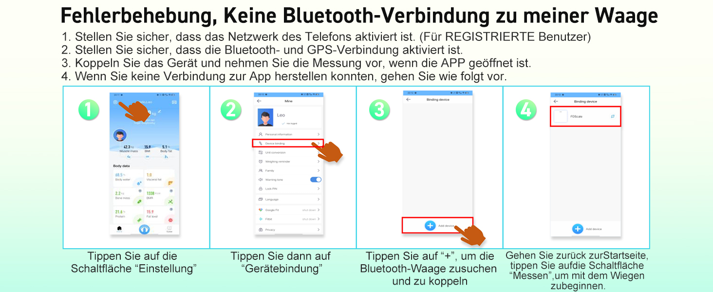 Цифрова вага для людей з Bluetooth, ваги-аналізатор складу тіла: вимірювання жиру, ІМТ, м'язової маси, пульсу, води, білка, ваги кісток, BMR