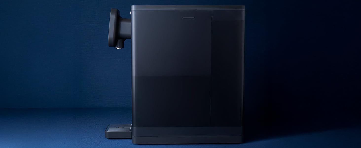 Система зворотного осмосу OsmoFresh Fusion Air настільна | З мінералізацією та УФ-стерилізацією | Гаряча вода | Без встановлення, сертифікат TÜV