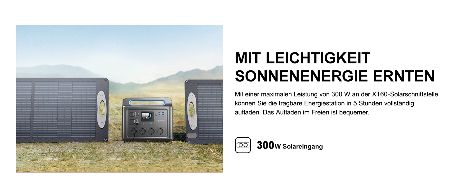 Портативна електростанція VDL 1500W, HS1500, 1228Wh, LiFePO4, для кемпінгу та відпочинку на природі