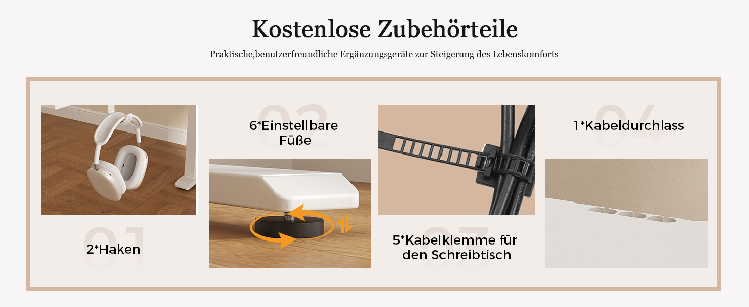 Електричний кутовий стіл Klicelor з регулюванням висоти, 190 x 155 см. 3 функції пам'яті, антиколізійна технологія, ергономічний комп'ютерний стіл, білий