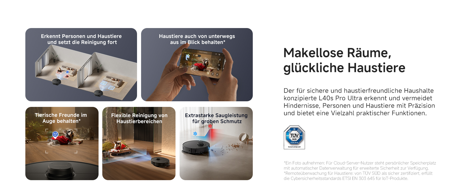 Робот-пилосос Dreame L10s Ultra Gen 2 з миючою функцією, технологією MopExtend™ RoboSwing, потужністю 10000 Па Vormax™, режим для тварин, автоматична база, різноманітне прибирання килимів