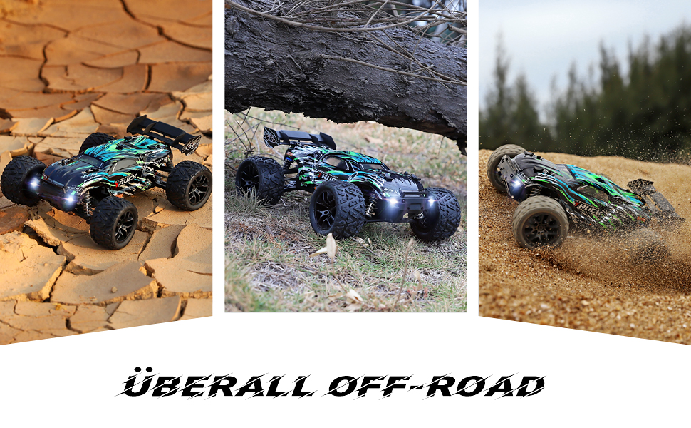 Радіокерований позашляховик HBX 1:18 4WD 36+ км/год Monster Truck RC Truggy Водонепроникний RTR