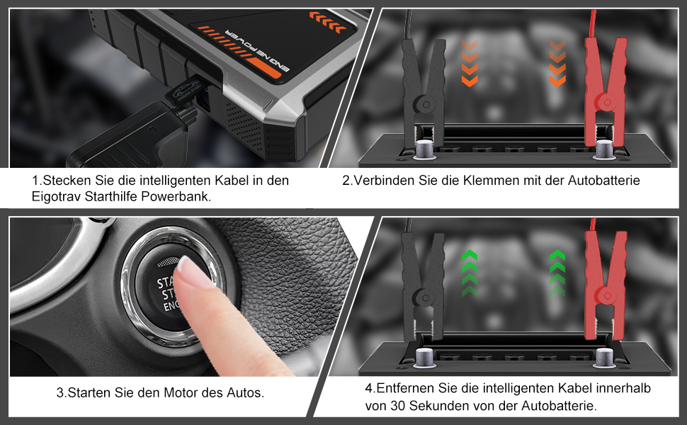 Портативний зарядний пристрій для автомобільної батареї, 168000 mAh, PD-JA2