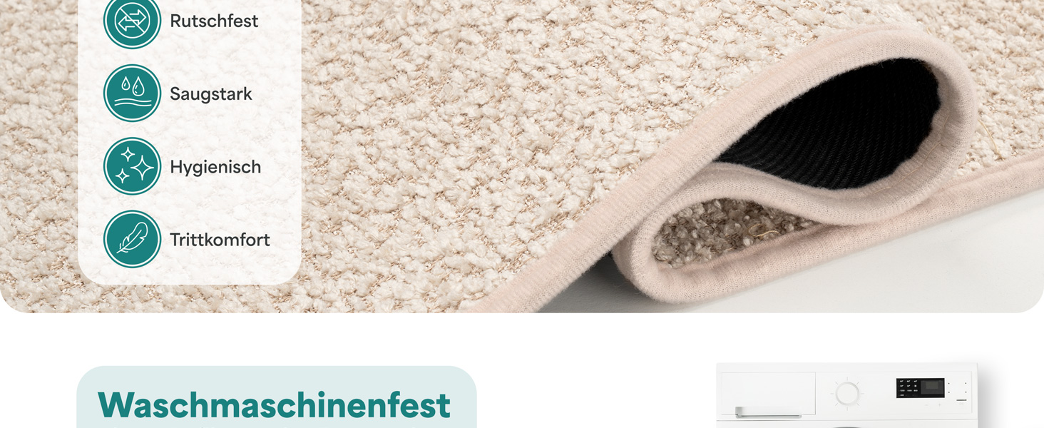 Килимок для ванної кімнати антрацитового кольору – нековзний, пральний, швидковисихаючий, 50x80 см