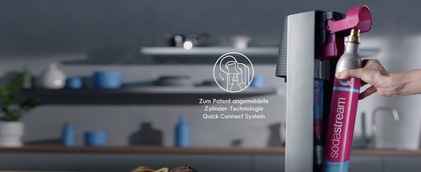 Сифон для газування води SodaStream TERRA з 3 пляшками по 1л та циліндром CO2