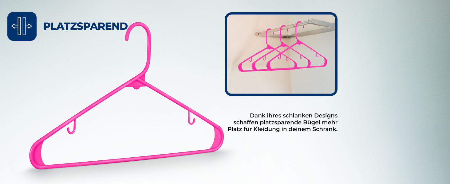 Плечики для одягу SereneLife, 30 шт., чорні, з антиковзаючим покриттям, ультратонкі, міцні, 42 см, 0.6 см товщина