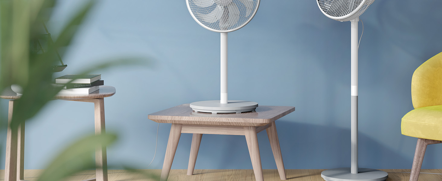 Вентилятор підлоговий Philips Series 5000 CX5535/11 з пультом, таймером, 3 швидкості, 40 Вт, білий