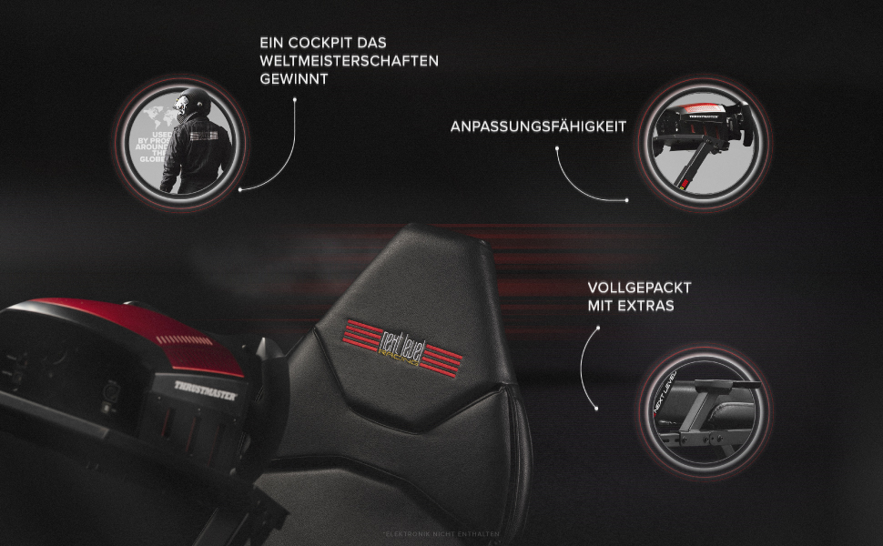 Симулятор гоночного кокпіту Next Level Racing F-GT для Formula та GT