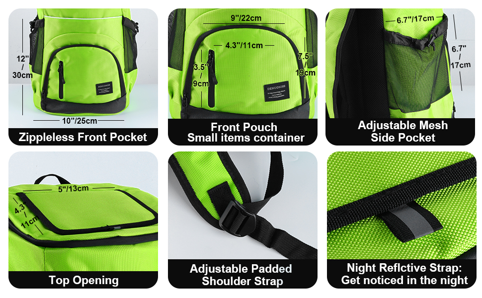 30L Рюкзак-холодильник великий, витокостійкий ізольований рюкзак для пікніка для чоловіків та жінок, термо-холодильник для пляжу, кемпінгу, відпочинку на природі, риболовлі, зелений