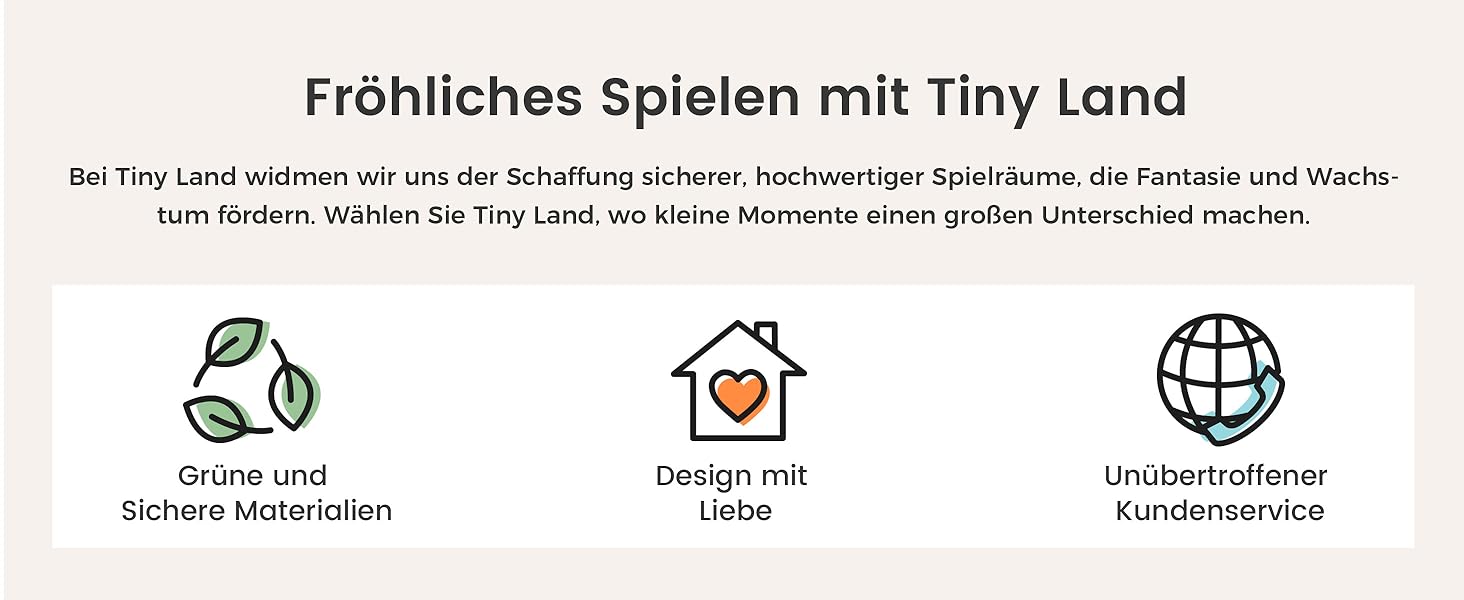 Дерев'яна дитяча кухня Tiny Land з аксесуарами: 18 предметів посуду та їжі. Іграшковий кухонний набір для дітей з підсвіткою та звуками.