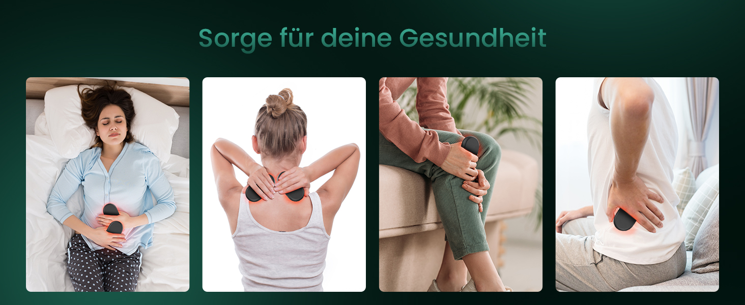 Електричні грілки для рук, 2 шт., перезаряджувані, 24 години тепла, 3 режими нагріву, для жінок та чоловіків (зелені)