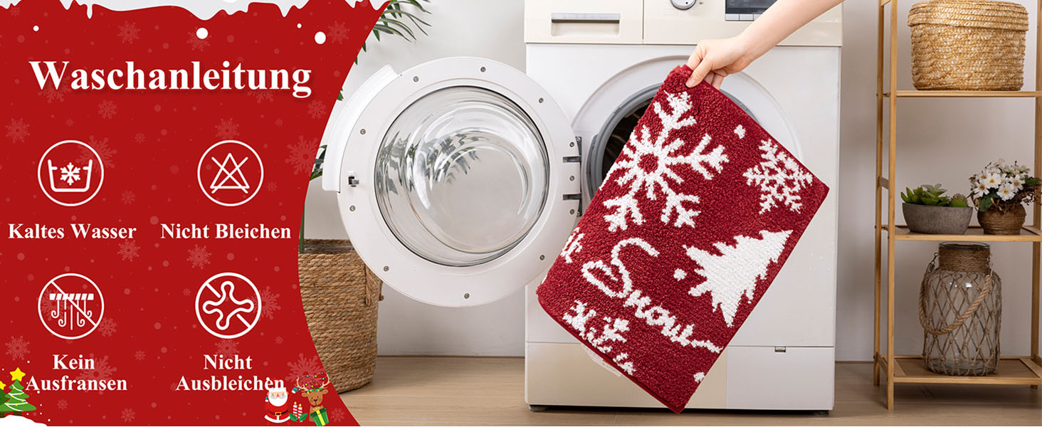 Набір килимків для ванної кімнати Badteppich Set: душовий килимок, килимок перед унітазом, килимок для ванної, м'який, високий ворс, 45x65 см + 50x120 см + 50x60 см, з малюнком 