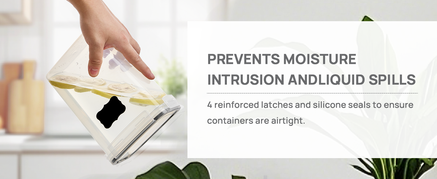 Набір контейнерів для зберігання Vtopmart: 32 шт. з кришкою, BPA-free, для продуктів (борошно, цукор, крупи)