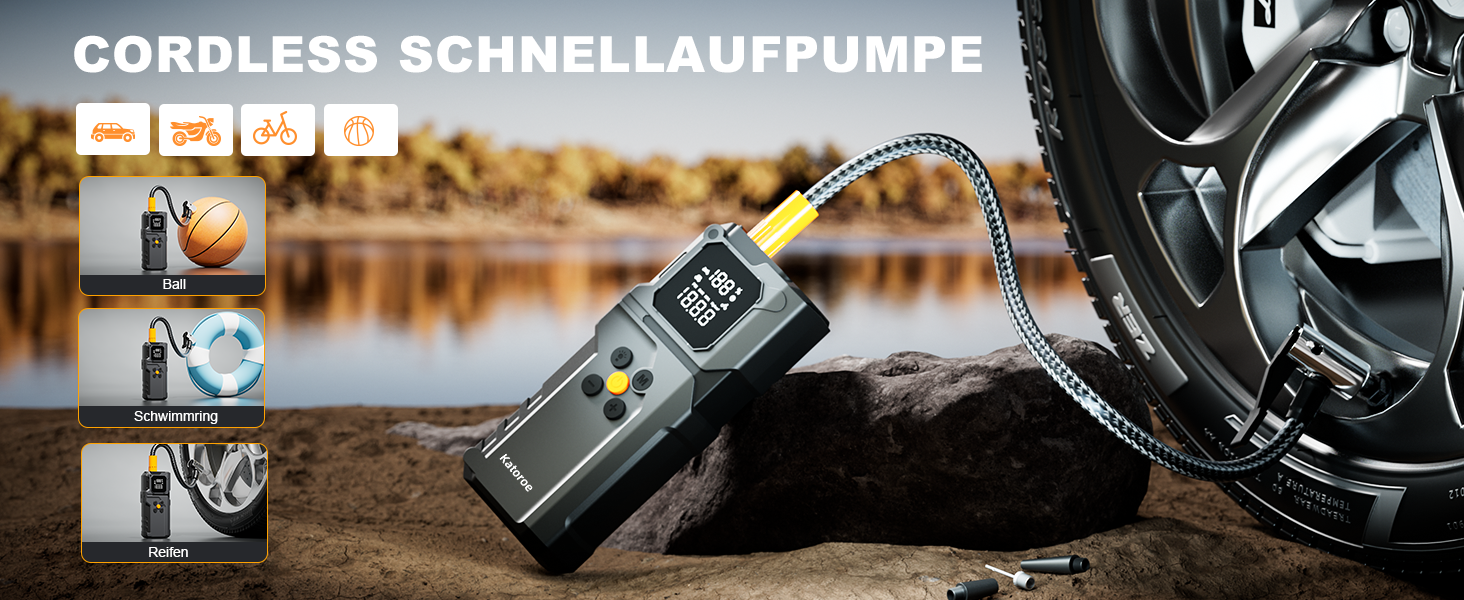 Powerbank Starthilfe 4000A: Зарядний пристрій для авто, SUV та мотоциклів з LED ліхтариком