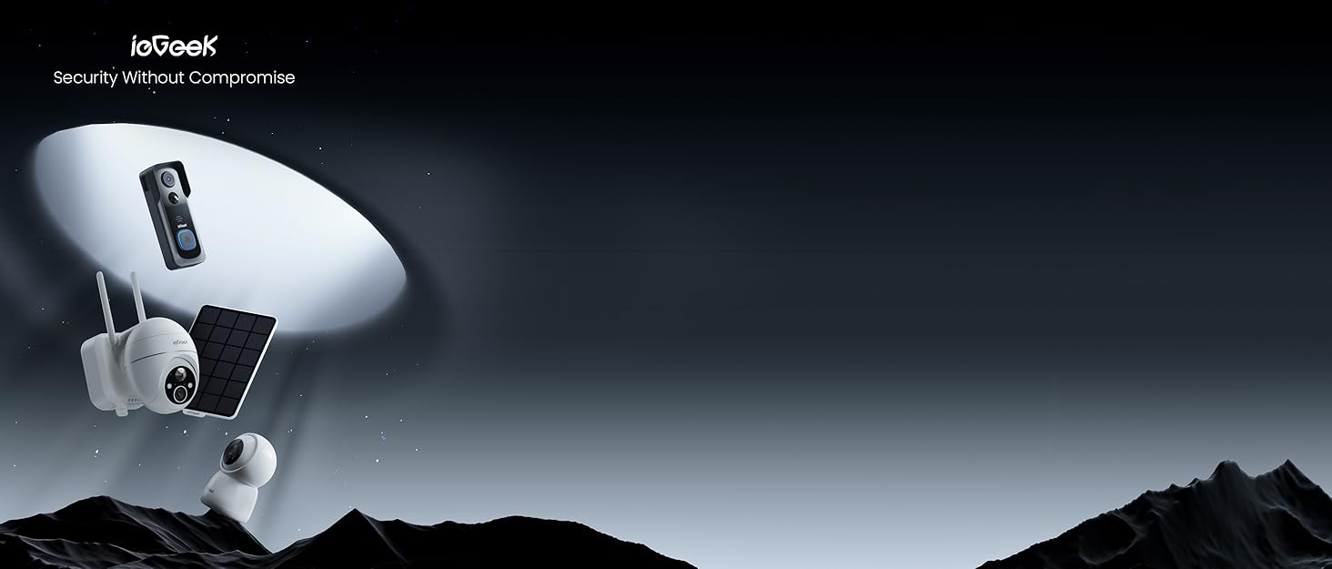 Відеоняня ieGeek 2K з камерою та нічним баченням, 5