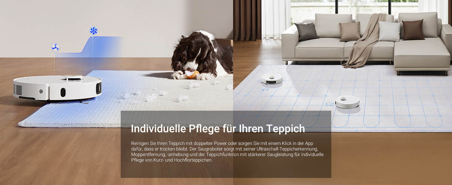 Dreame X30 Ultra: робот-пилосос та миючий робот з автоматичною очисткою, знімний миючий моп, інтелектуальна очистка килимів, потужність всмоктування 8300 Pa, білий