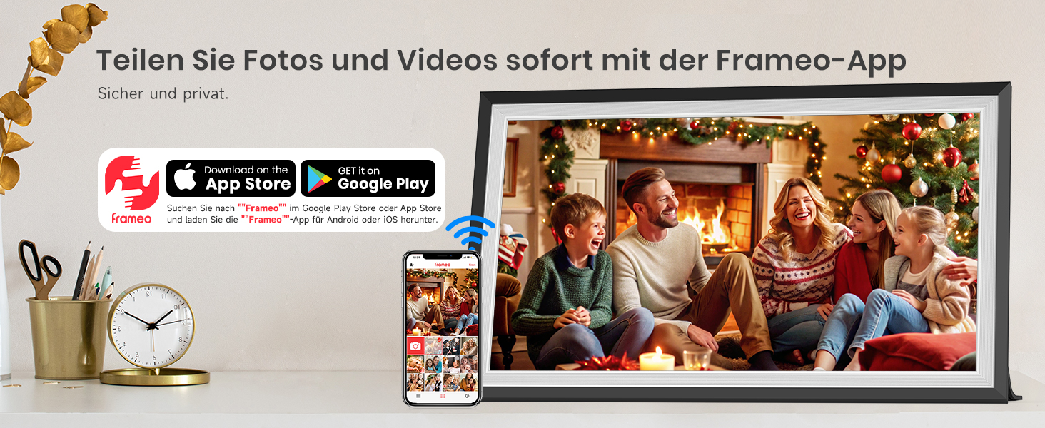 Цифровий фотоальбом FRAMEO 15.6