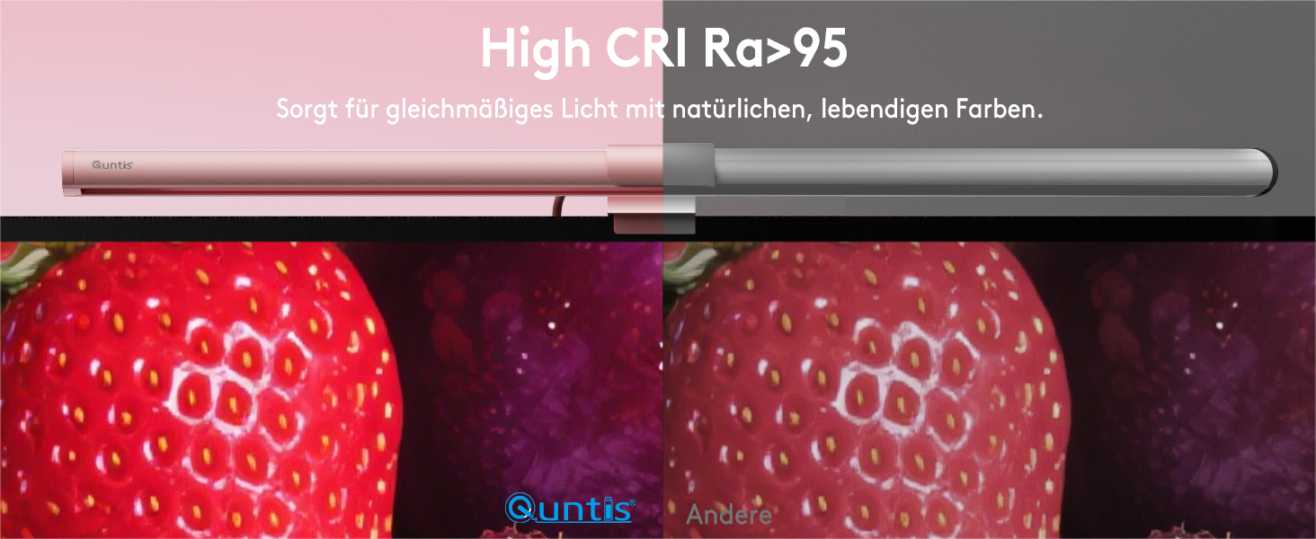 RGB-лампа для монітора Quntis 51 см з підсвічуванням, пультом керування, 15 режимів, для геймінгу, USB, для ПК, офісу
