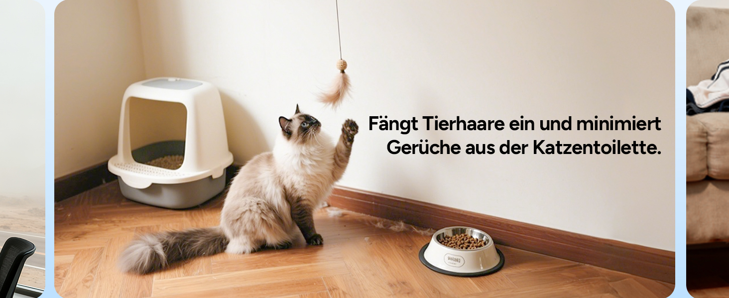 Повітряочисник DR.PREPARE для алергіків: тихий, енергоефективний, HEPA фільтр, видаляє 99,97% пилу та плісняви, миючий попередній фільтр, 15dB, режим сну, для спальні та офісу