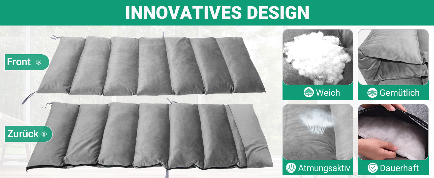 Шезлонг для відпочинку, розкладний, 200 кг, Zero Gravity, з подушкою, підстаканником, широкий, регульований, для саду, патіо, пляжу, басейну, сірий