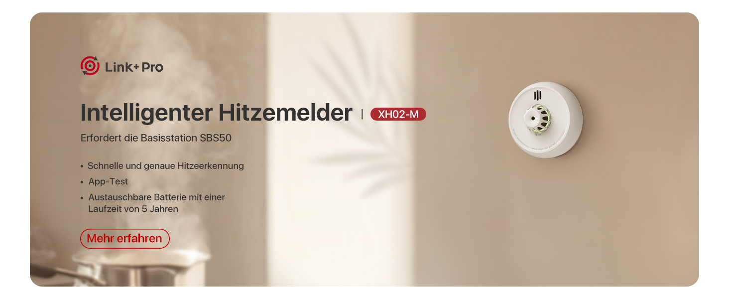 X-Sense Детектор чадного газу з цифровим дисплеєм, сертифікат TÜV Rheinland, з базовою станцією SBS50, керування через додаток, XC0C-MR11, 1 шт.