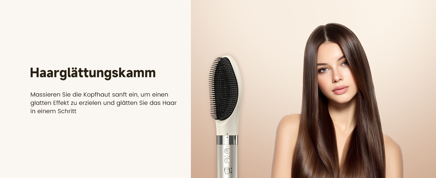 Slopehill Airstyler 5-в-1: Фен-щітка, плойка, випрямляч для волосся (Золотий)