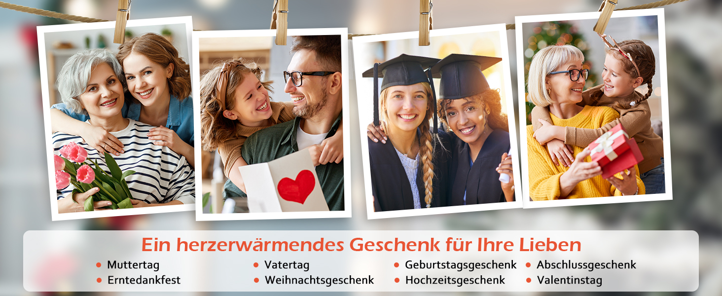 Цифровий фоторамка Frameo 10.1 дюйма WiFi, IPS сенсорний екран, 32GB, автоматичне обертання, для стін, миттєва відправка фотографій