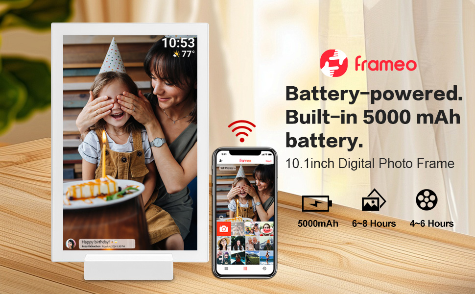 Цифровий фоторамка Frameo 10.5
