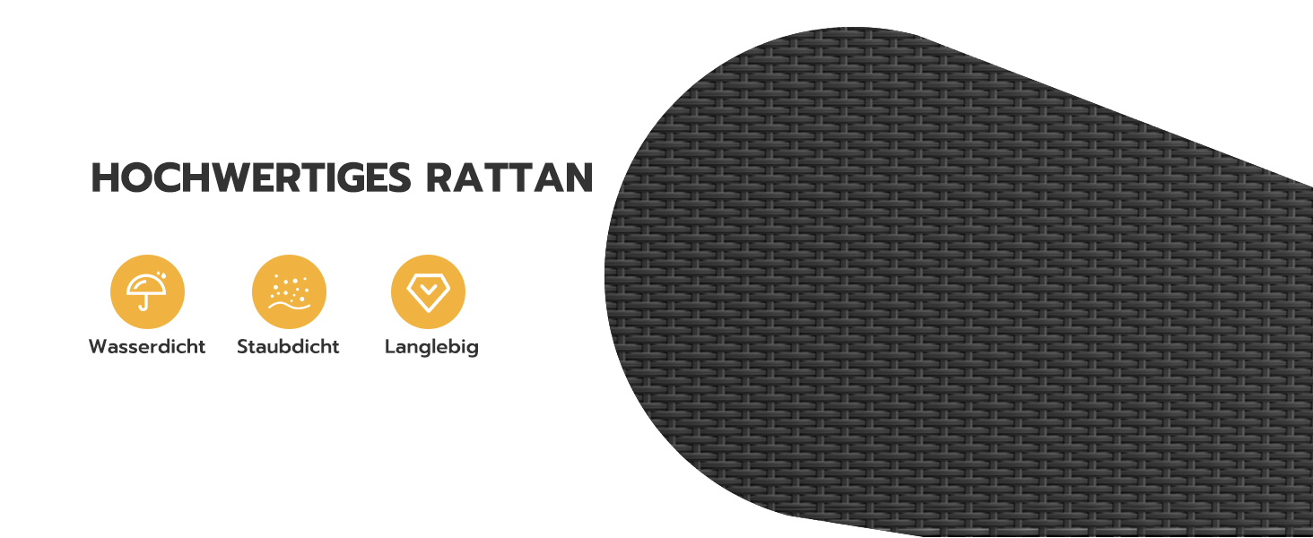 Водонепроникна садовий ящик-бокс UDPATIO з колесами 480л, чорний 138x61 см для саду та балкону