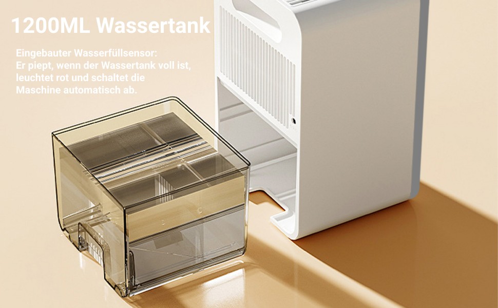 Зволожувач повітря Irishom з цифровим дисплеєм, автоматичною функцією відтавання, 2 режимами зволоження, 6 таймерами, індикатором повного бака, кольоровою нічником, знімним баком 1200 мл