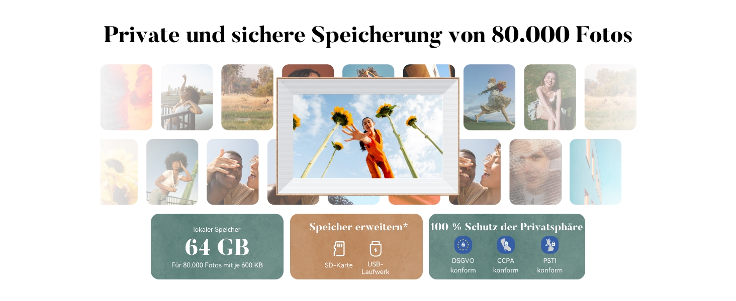 Цифрова фоторамка Lexar 10.1