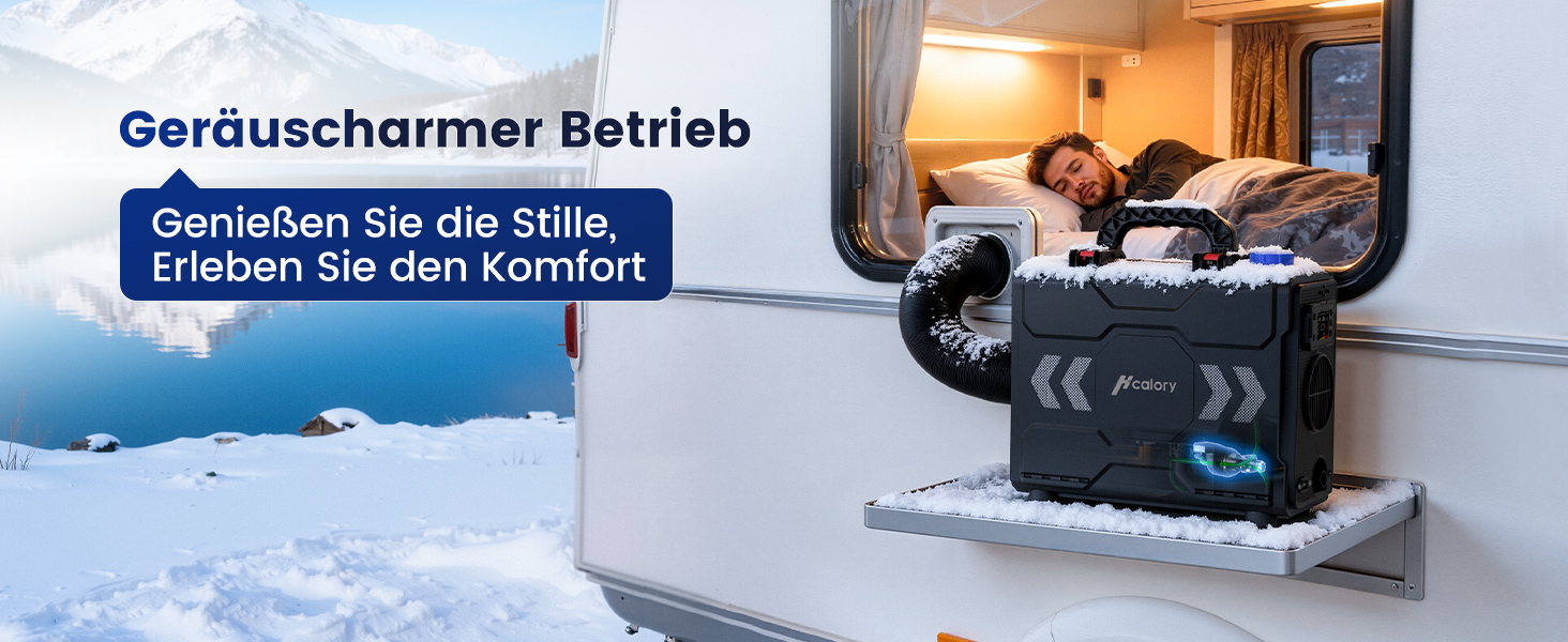 Портативна дизельна повітряна теплова гармата Toolbox 2S 8kW, 220-240V AC / 12/24V DC, з Bluetooth, 6л бак, автоматичний старт/стоп, 2025