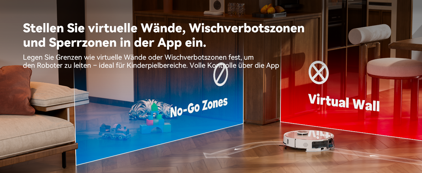 Робот-пилосос Tesvor S8 Pro з функцією миття - 8000Pa, 3-в-1, LiDAR-навігація, 240 хв роботи, керування через додаток/Alexa, для шерсті тварин, килимів та твердих підлог