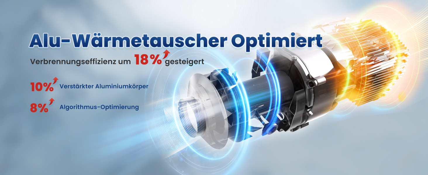 Дизельний опалювач 8kW Blazecore Station 1S з керуванням через APP, 12V/24V DC & 240V AC, для авто та вантажівок