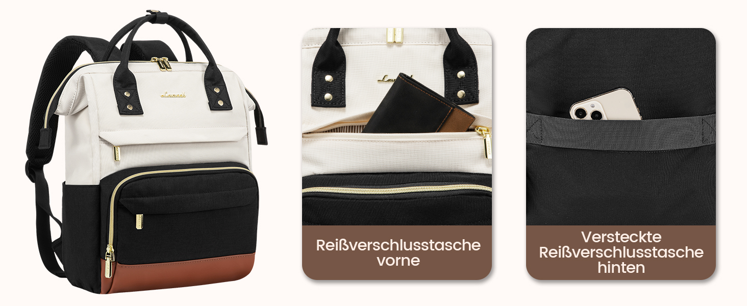 LOVEVOOK Рюкзак для жінок, великий, з відділенням для ноутбука 17.3 дюйма, шкільний, для підліток, дівчаток, для навчання, подорожей, бізнесу, водонепроникний, сірий, рожевий