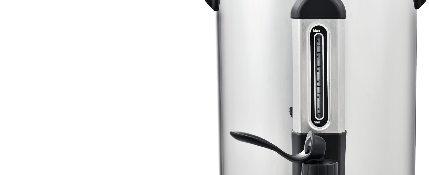 Електричний диспенсер для глінтвейну Juskys Teramo 7 літрів, 1500W з краном, термостатом та захистом від перегріву, 30-110°C, нержавіюча сталь